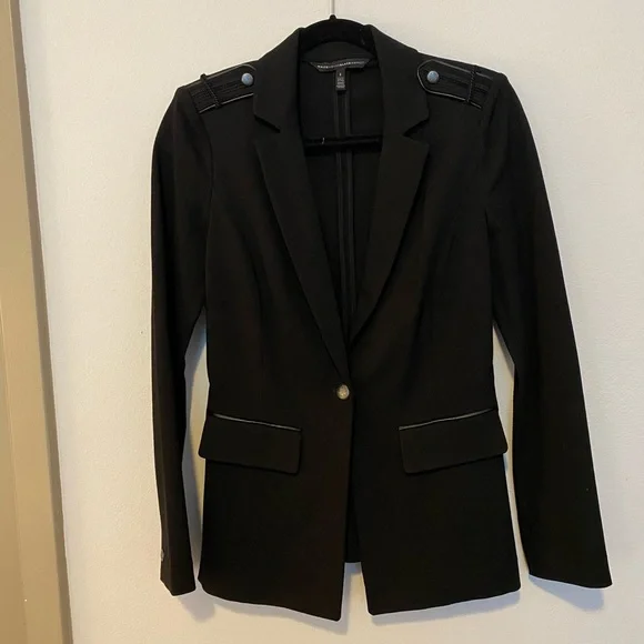 White house black market fitted black blazer - Picture 2 of 4
